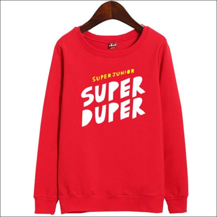 Super Junior 'Super Duper' Hoodie - KPOP Zone