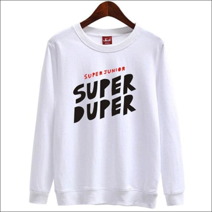 Super Junior 'Super Duper' Hoodie - KPOP Zone