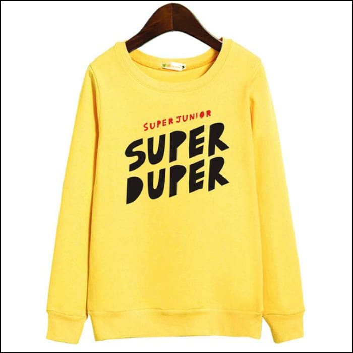 Super Junior 'Super Duper' Hoodie - KPOP Zone
