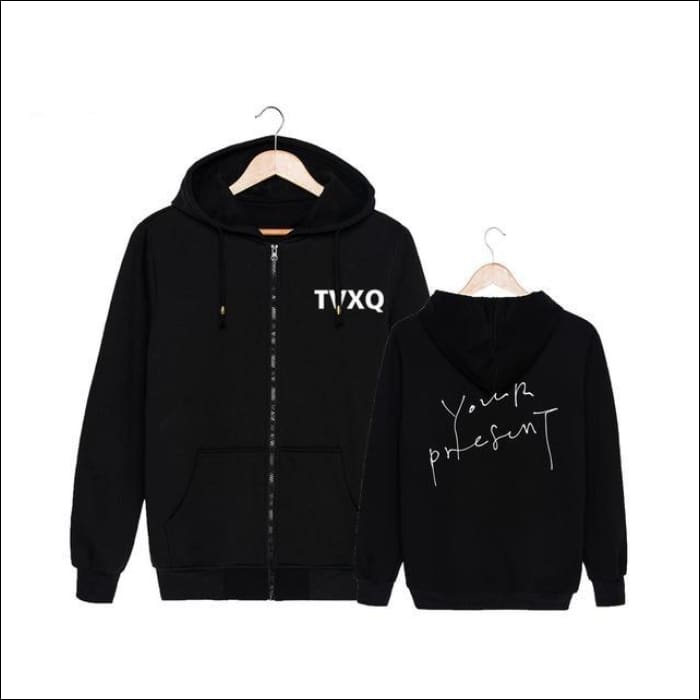 TVXQ Unisex Hoodie with Zipper - KPOP Zone
