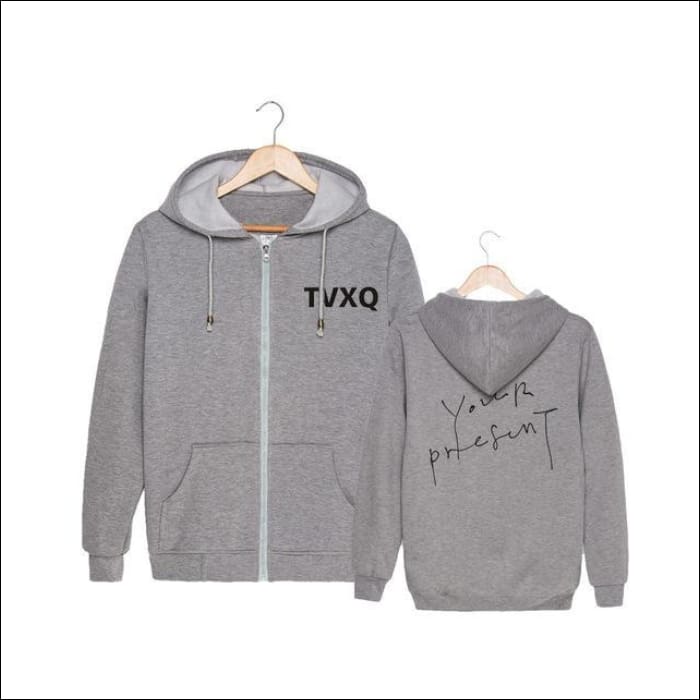 TVXQ Unisex Hoodie with Zipper - KPOP Zone
