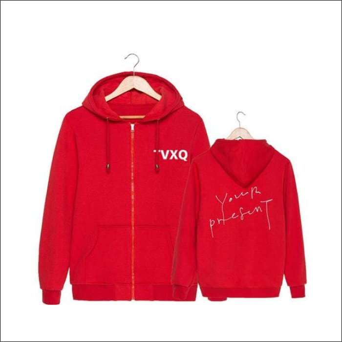 TVXQ Unisex Hoodie with Zipper - KPOP Zone