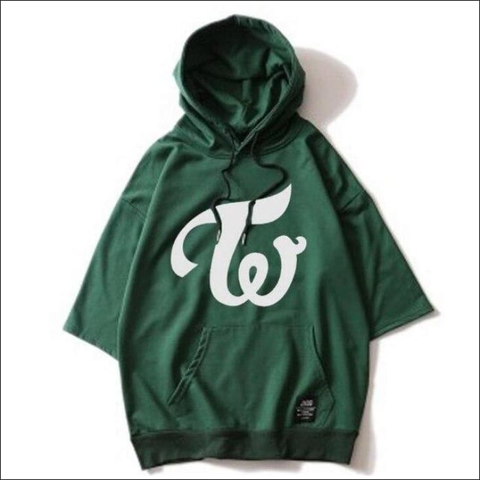 TWICE Short Sleeve Hoodie - 2 / S - TWICE