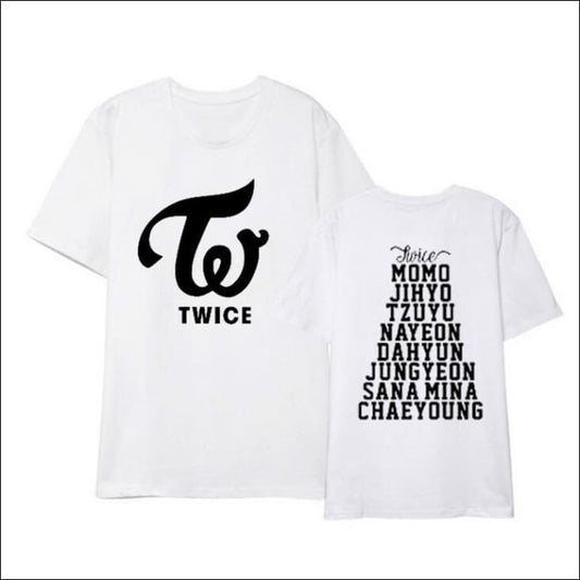 Twice White List T-Shirt - TWICE