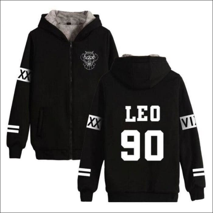 VIXX Unisex Warm Hoodie with Zipper - KPOP Zone