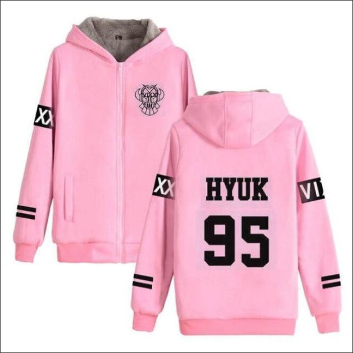 VIXX Unisex Warm Hoodie with Zipper - KPOP Zone