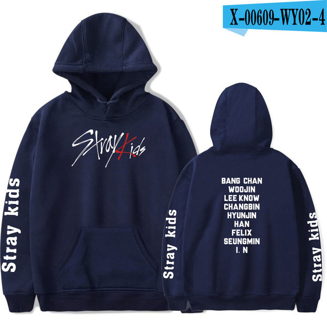 StrayKids 2020 World Tour Long Sleeve Hoodie