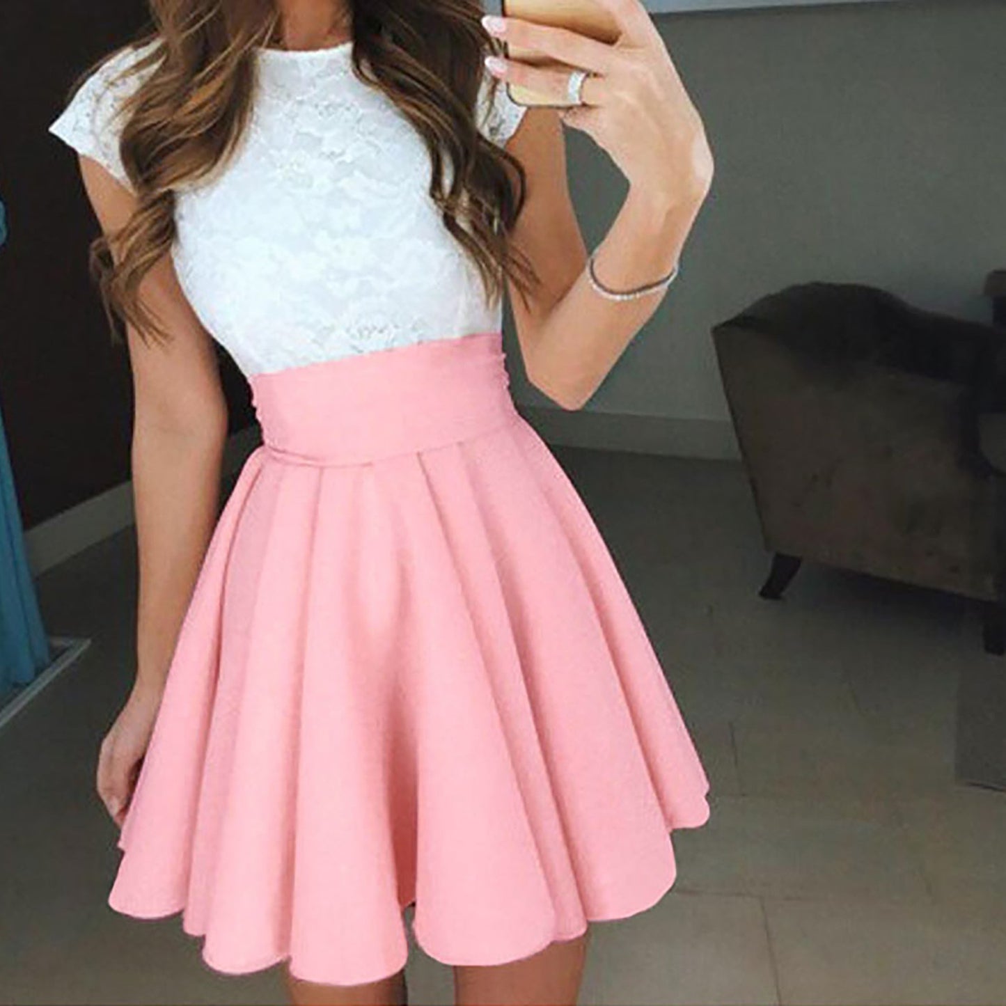 Tutu Korean Pleated Tennis Court Skirt