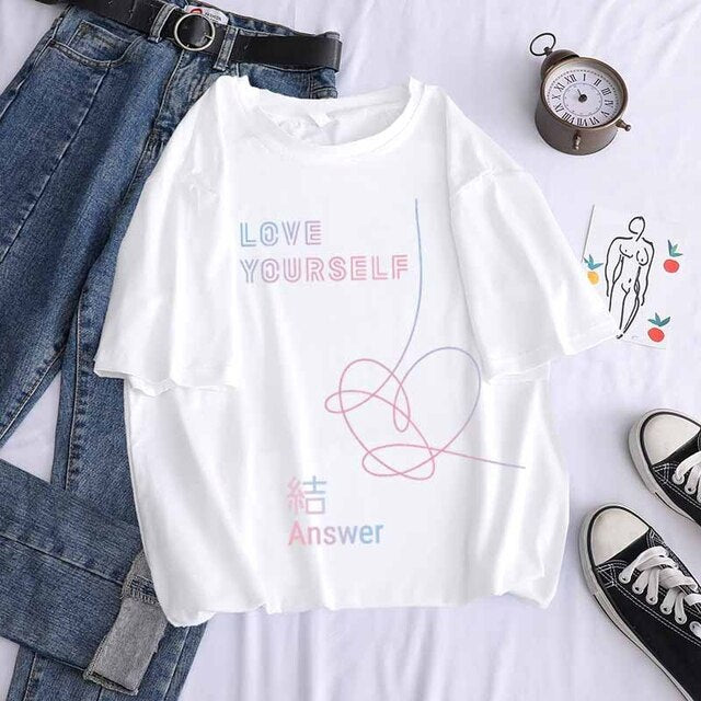 Love Yourself Throwback Album BTS T-Shirt