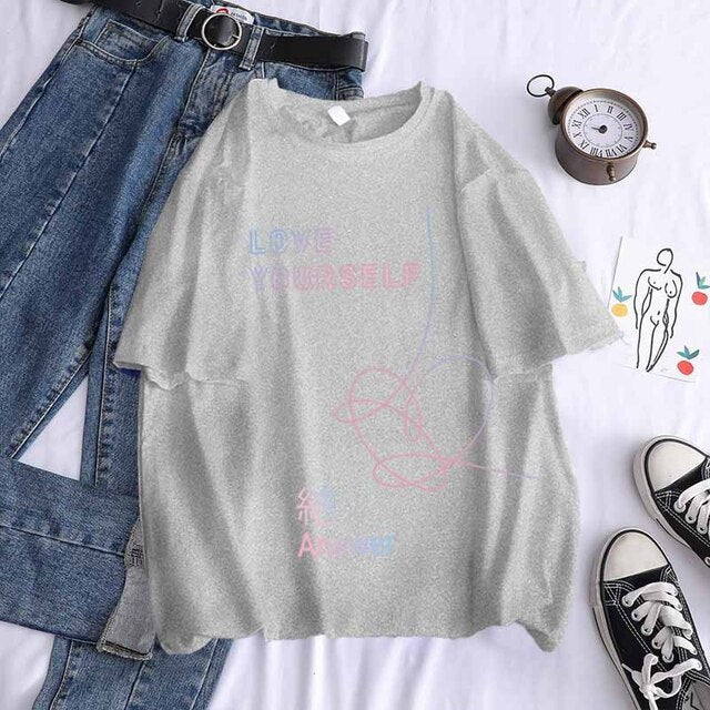 Love Yourself Throwback Album BTS T-Shirt
