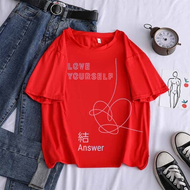 Love Yourself Throwback Album BTS T-Shirt