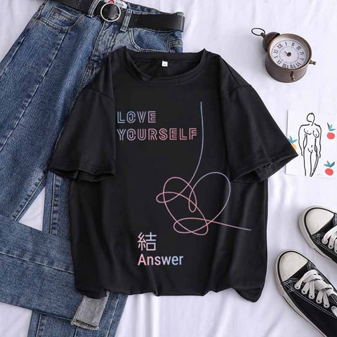 Love Yourself Throwback Album BTS T-Shirt