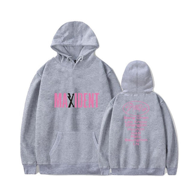 Stray kids zip up on sale hoodie