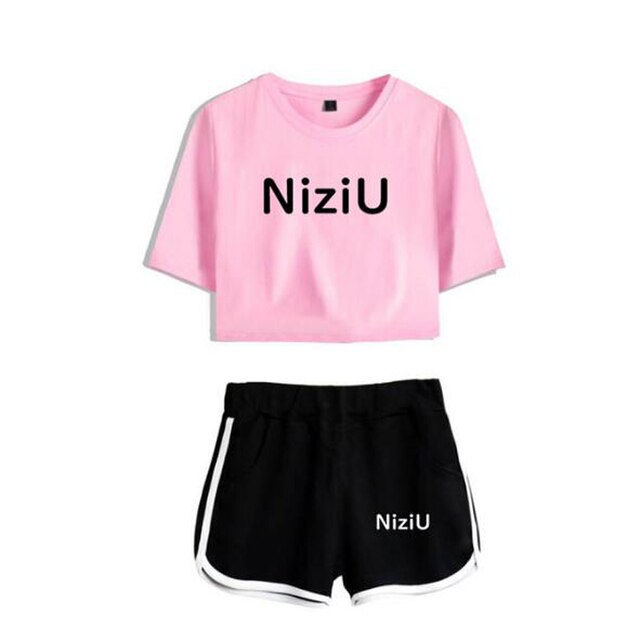 NiziU Tracksuit Short Set