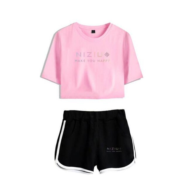 NiziU Tracksuit Short Set