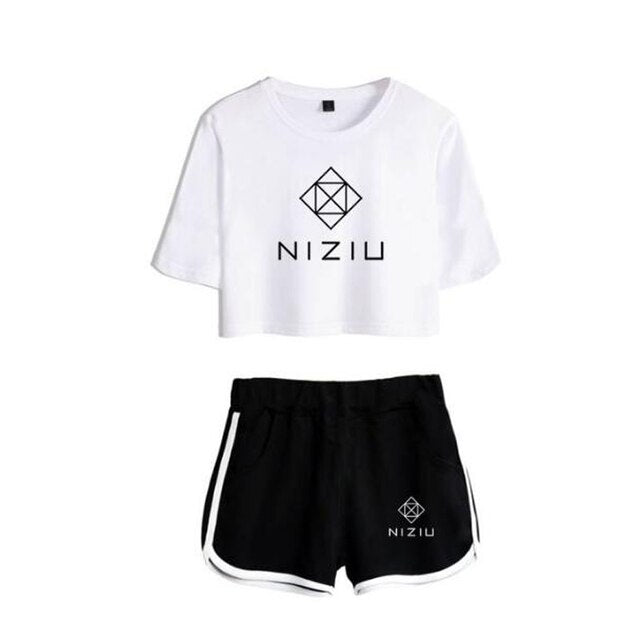NiziU Tracksuit Short Set