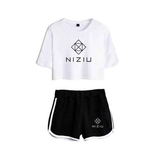 NiziU Tracksuit Short Set