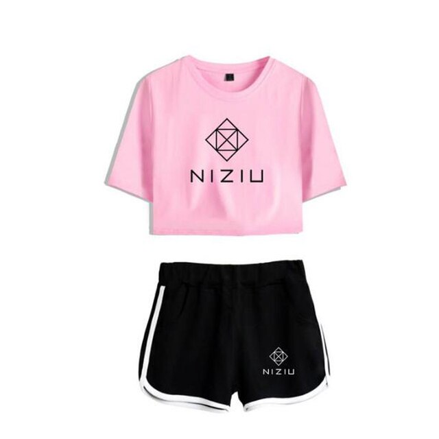 NiziU Tracksuit Short Set