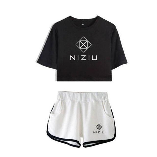 NiziU Tracksuit Short Set