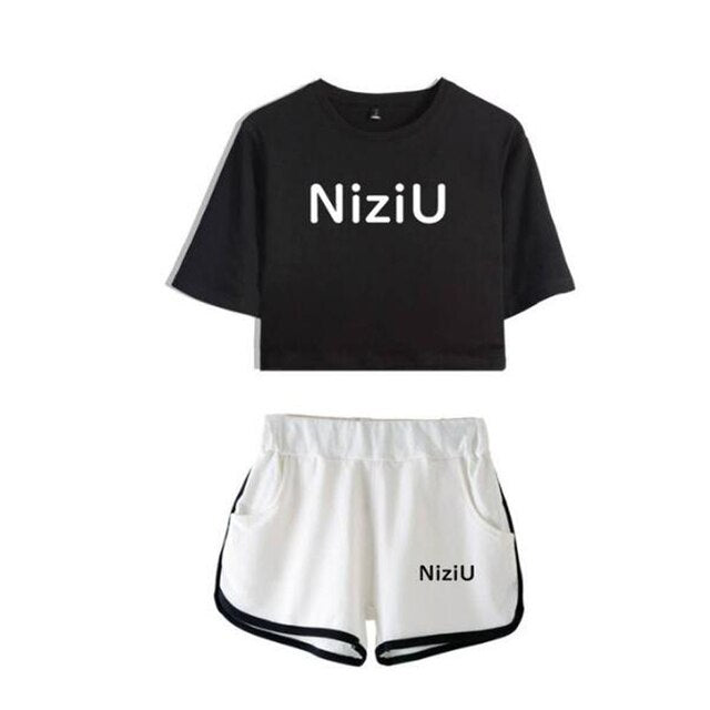 NiziU Tracksuit Short Set
