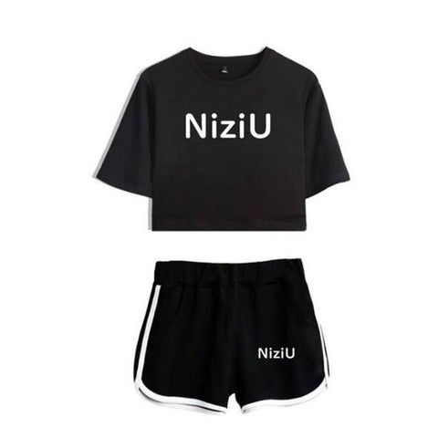 NiziU Tracksuit Short Set