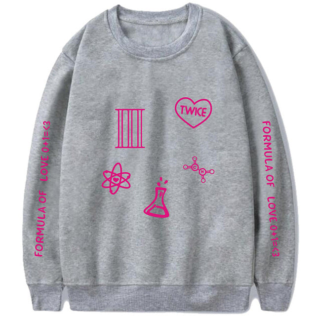 Twice Formula of Love: O+T=<3 Long Sleeve Hoodie & Sweatshirt