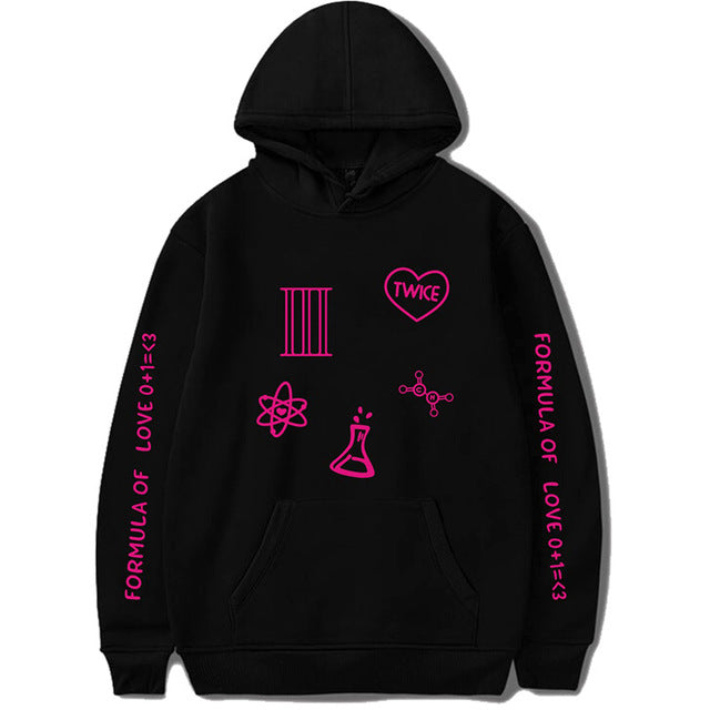 Twice Formula of Love: O+T=<3 Long Sleeve Hoodie & Sweatshirt