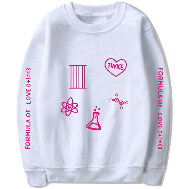 Twice Formula of Love: O+T=<3 Long Sleeve Hoodie & Sweatshirt