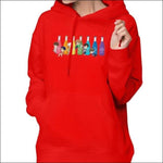 ASTRO Chibi Hoodie - Red / M - ASTRO