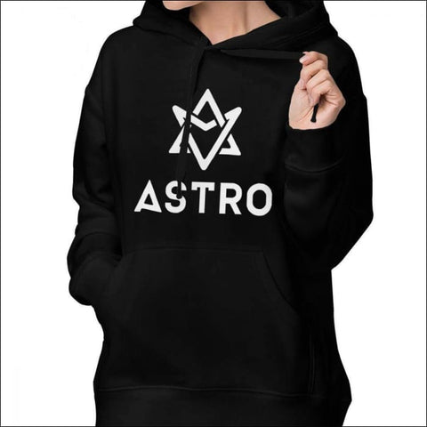 ASTRO Printed Logo plain Hoodie - ASTRO