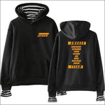 ATEEZ 2 Piece Fleece/Hoodie Pullover - black / L - ATEEZ