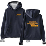 ATEEZ 2 Piece Fleece/Hoodie Pullover - Navy blue / L - ATEEZ