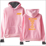 ATEEZ 2 Piece Fleece/Hoodie Pullover - pink / L - ATEEZ