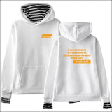 ATEEZ 2 Piece Fleece/Hoodie Pullover - White / L - ATEEZ