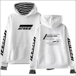 ATEEZ 2 Piece Fleece/Hoodie Pullover - WY14-2 1 / L - ATEEZ