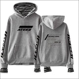 ATEEZ 2 Piece Fleece/Hoodie Pullover - WY14-3 1 / L - ATEEZ