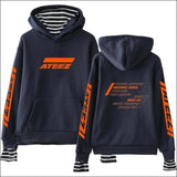 ATEEZ 2 Piece Fleece/Hoodie Pullover - WY14-4 1 / L - ATEEZ