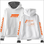 ATEEZ 2 Piece Fleece/Hoodie Pullover - WY14-2 / L - ATEEZ