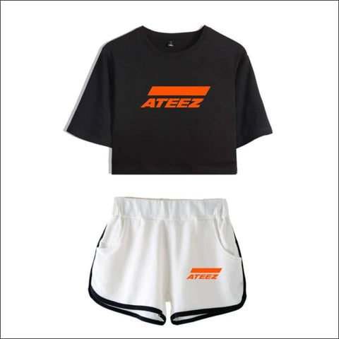 ATEEZ Crop Top and Shorts - ATEEZ