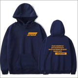 ATEEZ Long Sleeve Hoodie - Royal Blue / XXS - ATEEZ