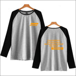 ATEEZ Long Sleeve printed T-Shirt - Gray / XXS - ATEEZ