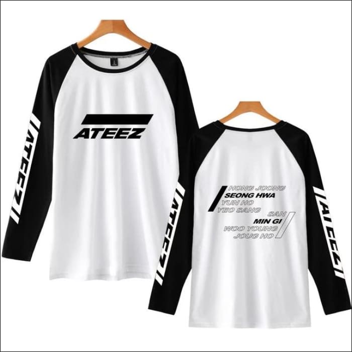 ATEEZ x NYLON JAPAN IG PHOTO LONG TSHIRT - Tシャツ