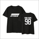 ATEEZ O-Neck T-Shirt - -HONG JOONG / XXS - ATEEZ