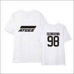 ATEEZ O-Neck T-Shirt - -SEONGHWA 1 / M - ATEEZ