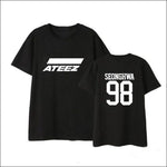 ATEEZ O-Neck T-Shirt - -SEONGHWA / L - ATEEZ