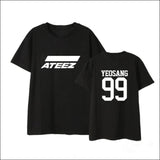 ATEEZ O-Neck T-Shirt - -YEOSANG / XXS - ATEEZ