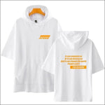 ATEEZ Short Sleeve Hoodie - white / XXL - ATEEZ