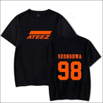 ATEEZ Short Sleeve T-Shirt - Black 3 / XXS - ATEEZ