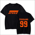 ATEEZ Short Sleeve T-Shirt - Black 5 / XXS - ATEEZ