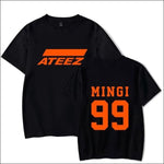 ATEEZ Short Sleeve T-Shirt - Black 6 / XXS - ATEEZ